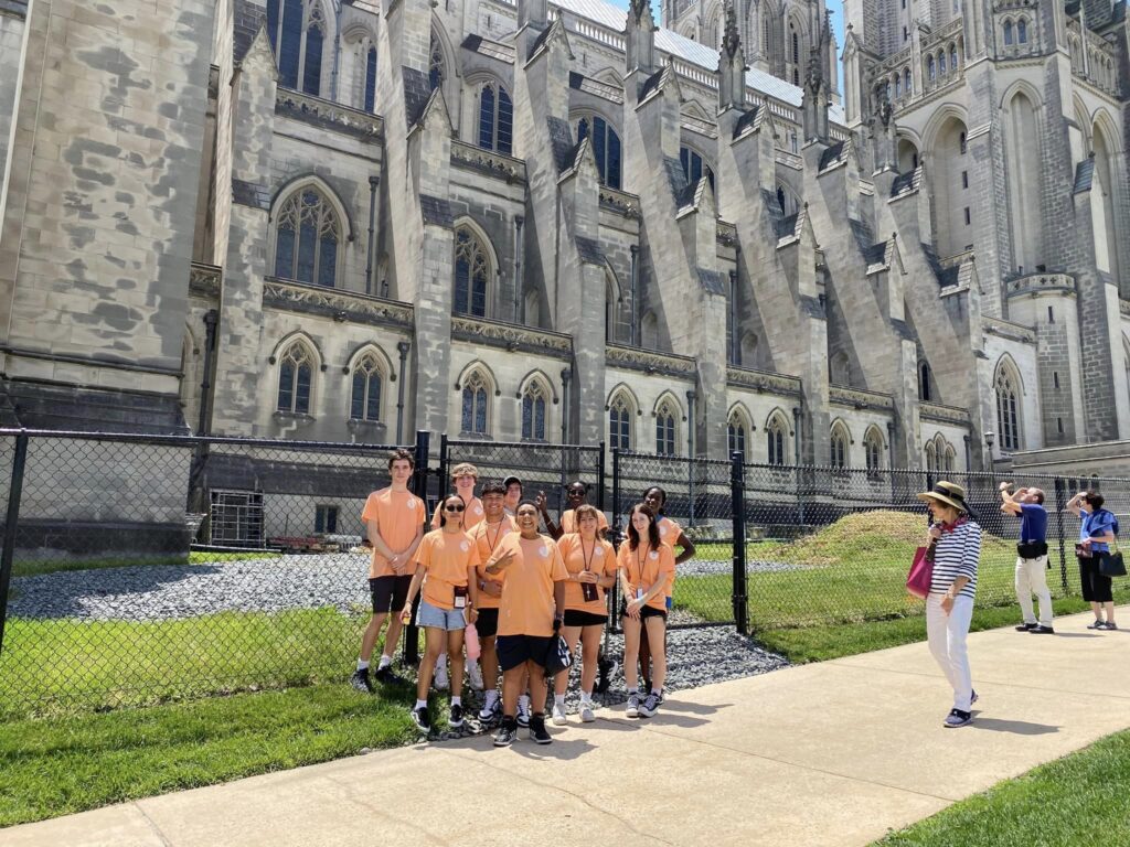 Area Episcopal Youth visit College Park, MD